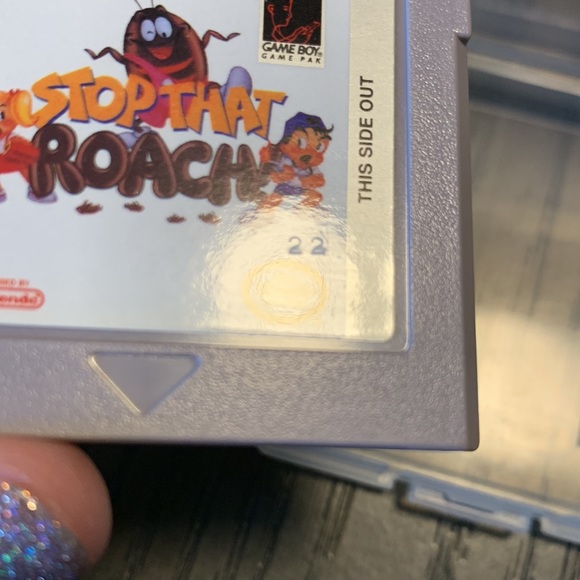 Stop That Roach - Rare Nintendo Gameboy Game - with protective case - Picture 4 of 6